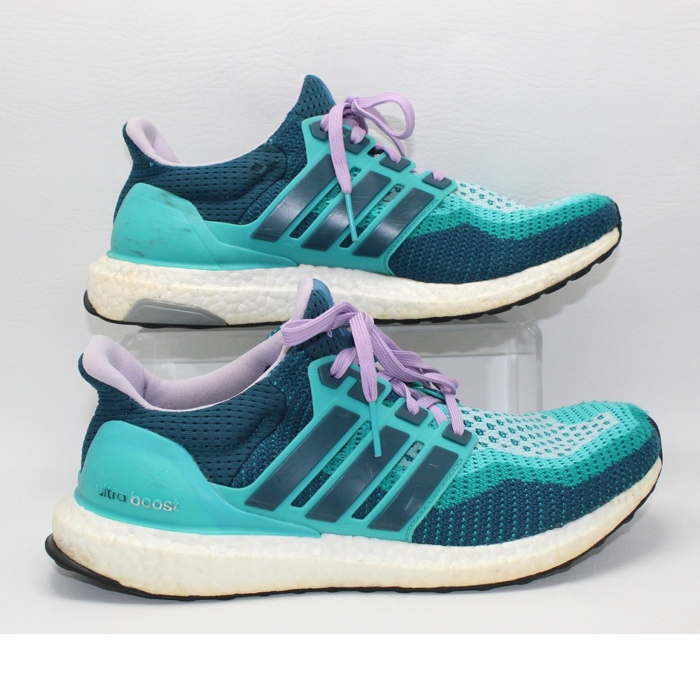 Adidas Ultra Boost 1.0 Mineral Blue Teal Purple Womens Running Shoes AF5140 9.5
